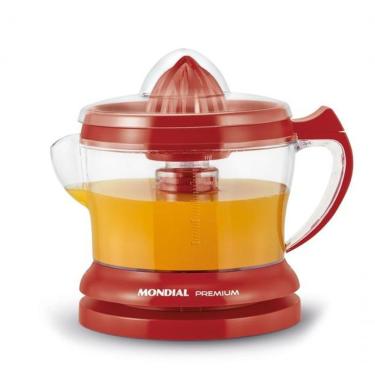 Imagem de Espremedor De Sucos Mondial Premium E23 Vermelho 110V