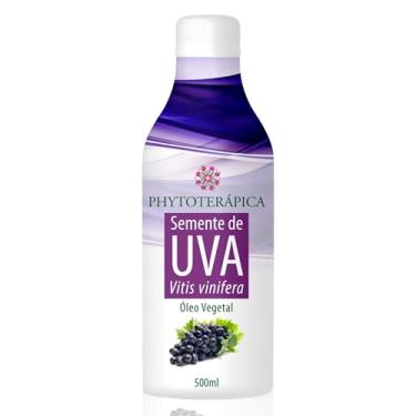 Imagem de PHYTOTERAPICA - Óleo Vegetal de Semente de Uva - Para Massagem e Aromaterapia -Ideal para usar com óleos essenciais em massagem e tem poder de hidratação na pele e cabelos - 100% Puro e Natural -500ml