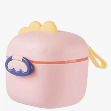 Imagem de Distribuidor Em Pó leite Recipientes De Lanche Pequeno Formula Bebes Dino