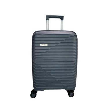 Imagem de Mala de Bordo Lansay Cinza expansível Linha Orium Rodas 360° e Tsa