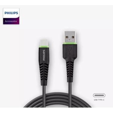 Imagem de Cabo Philips Dlc1530c Usb Type-c 1.2m Série Essencial