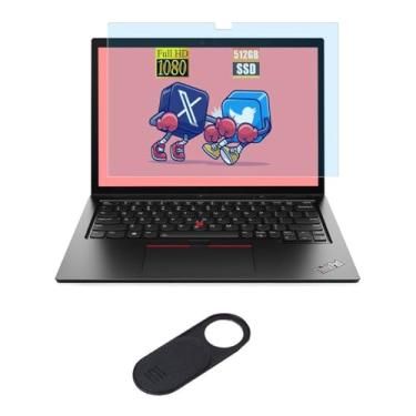 Imagem de MUBUY-GOL Protetor de tela para Lenovo ThinkPad L13 Yoga 2023 33.8 cm Gen 4/Gen 3 anti luz azul filtro de tela antirreflexo com filtro de bloqueio UV e proteção para os olhos