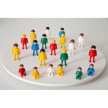 Imagem de Kit 20 Bonecos Playmobil + 2 bebês - Bonecos para Constelação Familiar