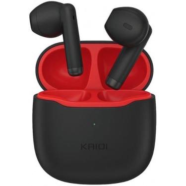 Imagem de Fone de Ouvido Sem Fio Bluetooth Kaidi KD771, Som Estéreo, Case Recarr