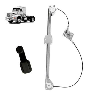 Imagem de Maquina Vidro Volvo Nl10 Nl12 Edc 1992 À 99 Esq Com Manivela - Fegara