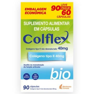 Imagem de Colágeno Colflex Bio Tipo II Não Hidrolisado 90cap - Hypera Pharma