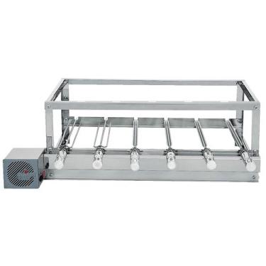 Imagem de Churrasqueira Grill Rotativa The Grill Inox - 6 Espetos Giratórios - A