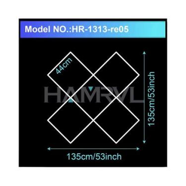 Imagem de Luz LED Hexagonal Em Formato De Favo De Mel Para Teto De Garagem, Barb