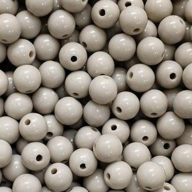 Imagem de BOLINHA DE RESINA Nº 08 (20 G) - LADEIRA BIJUTERIAS, CINZA CLARO
