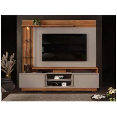 Imagem de Painel para TV até 70 DJ Móveis Martino 4 Prateleiras