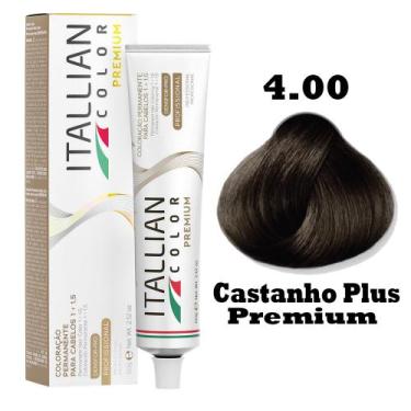 Imagem de Coloração Itallian Color 60g Castanho Plus Premium 4.00