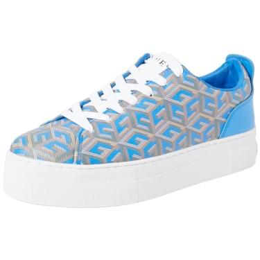 Imagem de GUESS Sapato Oxford feminino Giaa5, azul, 37 EU