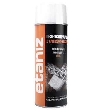 Imagem de Oléo Desengripante spray antiferrugem lubrificante 300 ML - Etaniz