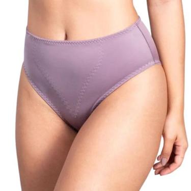 Imagem de Calcinha Alta Cavada Duloren 129519, Berinjela, EG