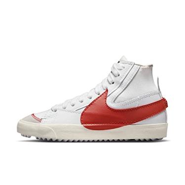 Imagem de Nike Blazer masculino Mid '77 Jumbo Branco/Mantra Orange-Sail (DH7690 100), Branco/Mantra Orange-Sail, 13