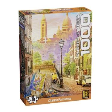 Imagem de Quebra-cabeça 1000 peças Charme Parisiense - Grow