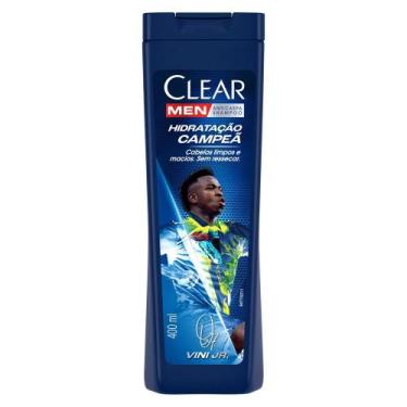 Imagem de Shampoo Anticaspa Clear Hidratação Campeã By Vini Jr 400ml, 400ml