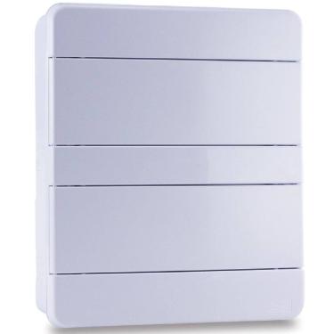 Imagem de Quadro de Distribuição de Embutir 24 Disjuntores DIN com Barramento - 600300026 - FORCELINE