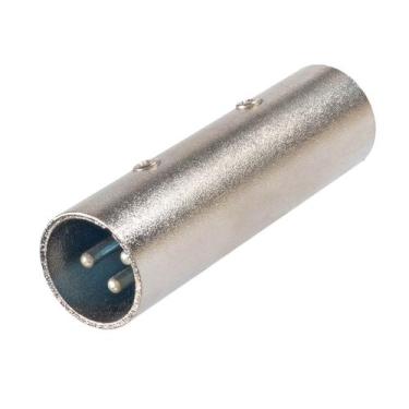 Imagem de Emenda XLR 3 Pinos Macho Profissional Balanceada - CIRILO CABOS