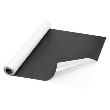 Imagem de Rebower Remendos de reparo, fita autoadesiva, faça você mesmo, remendo de linho para sofá, móveis, cadeira, roupas, tendas, 99 x 199 cm, preto