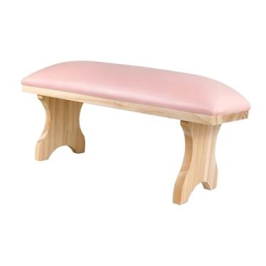 Imagem de KiBcsLic Apoio de Mão Portátil para Manicure em PU, Suporte para Mãos de Manicure, Tapete de Mesa para Manicure, Unhas de Acrílico para Mulheres E Meninas, rosa