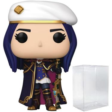Imagem de POP TV: Arcane League of Legends - Caitlyn Funko Vinyl Figure (Bundled with Compatible Box Protector Case), Multicolor, 3.75 inches