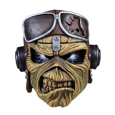Imagem de Trick Or Treat Studios Máscara adulta licenciada do Iron Maiden ACES High Eddie