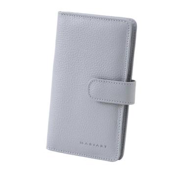 Imagem de Carteira Feminina De Couro Fechamento Botão Mariart 172