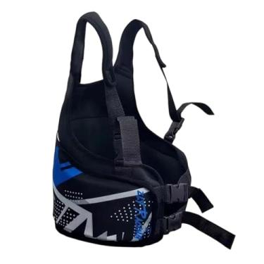 Imagem de NITAGO Colete Protetor de Costela para Kart Infantil, Protetor de Peito para Kart Infantil, Acessório Versátil, Ergonômico E Confortável, Respirável E Ajustá, Azul