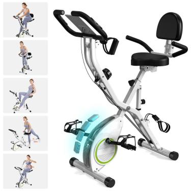 Imagem de Bicicletas dobráveis ??de bicicleta estacionária para casa. 5 em 1 bicicleta de treino interna. Bicicleta de ciclismo