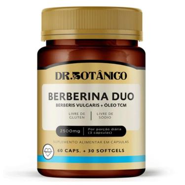 Imagem de Berberina Duo 2500Mg 90 Capsulas - Dr. Botanico