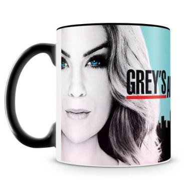 Imagem de Caneca de Porcelana Grey's Anatomy - Estampa Moderna e Brilhante - Amo