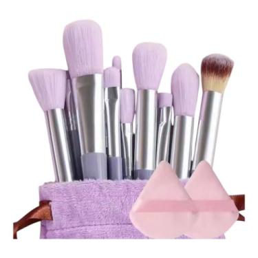 Imagem de Conjunto Com 13 Pincéis Maquiagem Macios Pó Sombra Contorno - Beauty M