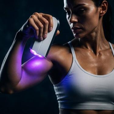 Imagem de Depilador Indolor Efeito Laser Corporal Recarregável Luz Ativa - WCAN