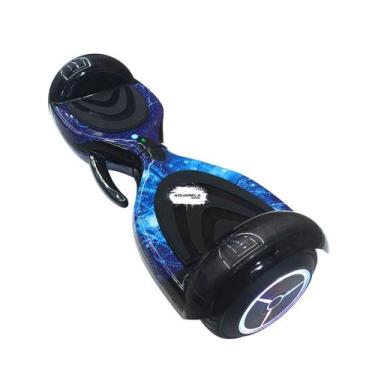 Imagem de Hoverboard Skate Elétrico Led Bluetooth Rosa Galáxia - HNQ, Azul galax