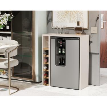 Imagem de Adega Planejada Orlando cor Off white / nature - Comprar moveis em casa