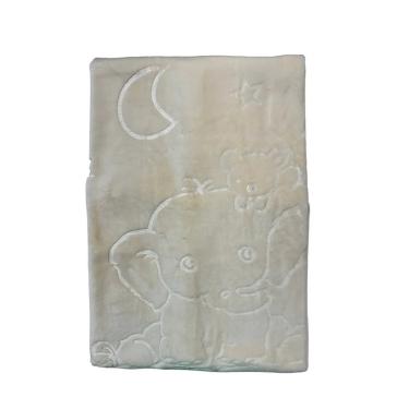 Imagem de Cobertor Infantil 80x110cm Raschel com Relevo Jolitex