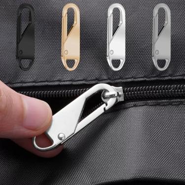 Imagem de Kit de reparo avançado de zíper com 4 peças, conjunto de reparo de zíper resistente para bolsas, blazers, roupas e jeans, inclui e ferramentas