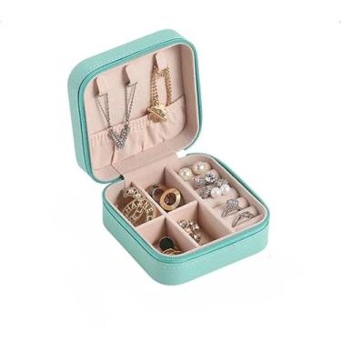 Imagem de Kit 8 a 25 Mini Porta Joia De Bolsa Para Viagem Portátil/Caixa De Armazenamento (12,Tiffany)