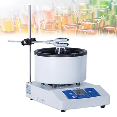 Imagem de CHONGHAN Agitador MagnéTico De LaboratóRio, Agitador MagnéTico Com Placa Aquecedora, Misturador MagnéTico Com Visor Digital De Temperatura, 50~2000 Rpm Para Banhos De áGua E óLeo