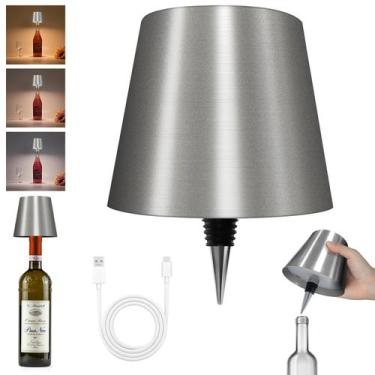 Imagem de Lâmpada de garrafa sem fio Hoide 2025 LED para garrafas de licor e vin