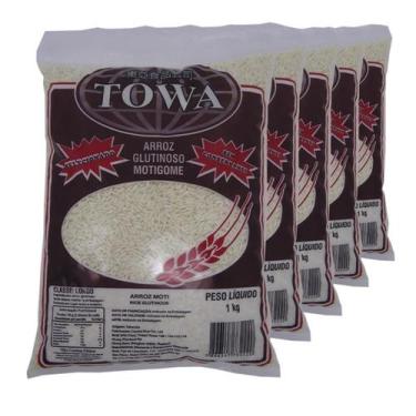 Imagem de Arroz Glutinoso Motigome P/ Sekihan Moti Towa - (Kit com 5)
