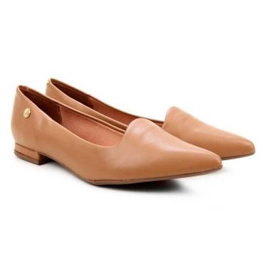Imagem de Sapatilha Vizzano Salto Baixo Bico Fino - Caramelo, 40