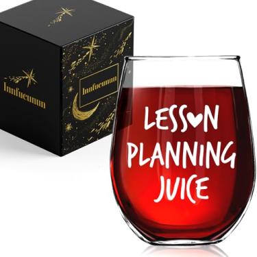 Imagem de Innfueunun Suco de planejamento de aulas, presentes de agradecimento ao professor, presente engraçado de volta às aulas de estudantes, Natal engraçado, aniversário, presente para professores - 425 g