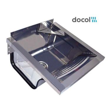 Imagem de Tanque Inox Docol Para Fixar Na Parede 44X47Cm