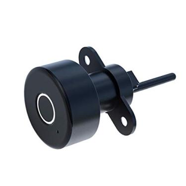 Imagem de GAORUIFENG Fechadura eletrônica biométrica para porta de armário com impressão digital para armários de gaveta carregável Baery casa, escritório