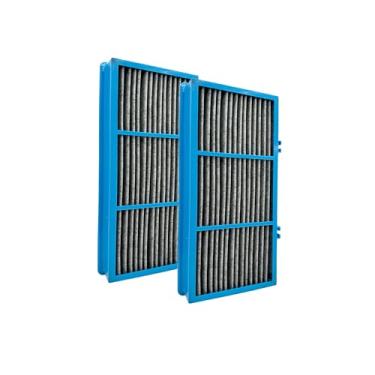 Imagem de Nispira True HEPA + filtro de carbono ativado infundido compatível com o purificador de ar Holmes AER1 HAPF30AT - 3 cm x 25 cm x 11,6 cm, 2 pacotes