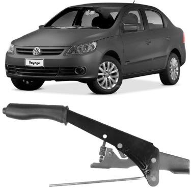 Imagem de Alavanca Freio de Mão Volksawagen Gol G5 Voyage 2008 a 2012 Finder 010260