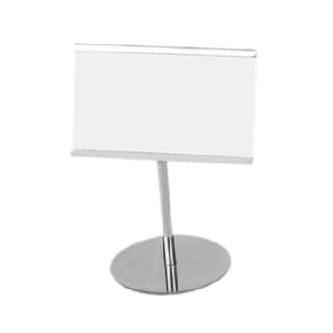 Imagem de shamjina Suporte para números de mesa, suporte para placas de sinalização, etiquetas para sinalização de alimentos em feiras e exposições, porta-cartões de, Altura 11.5cm