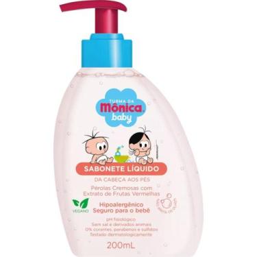 Imagem de Sabonete Turma da Mônica Frutas Vermelhas Líquido 200ml